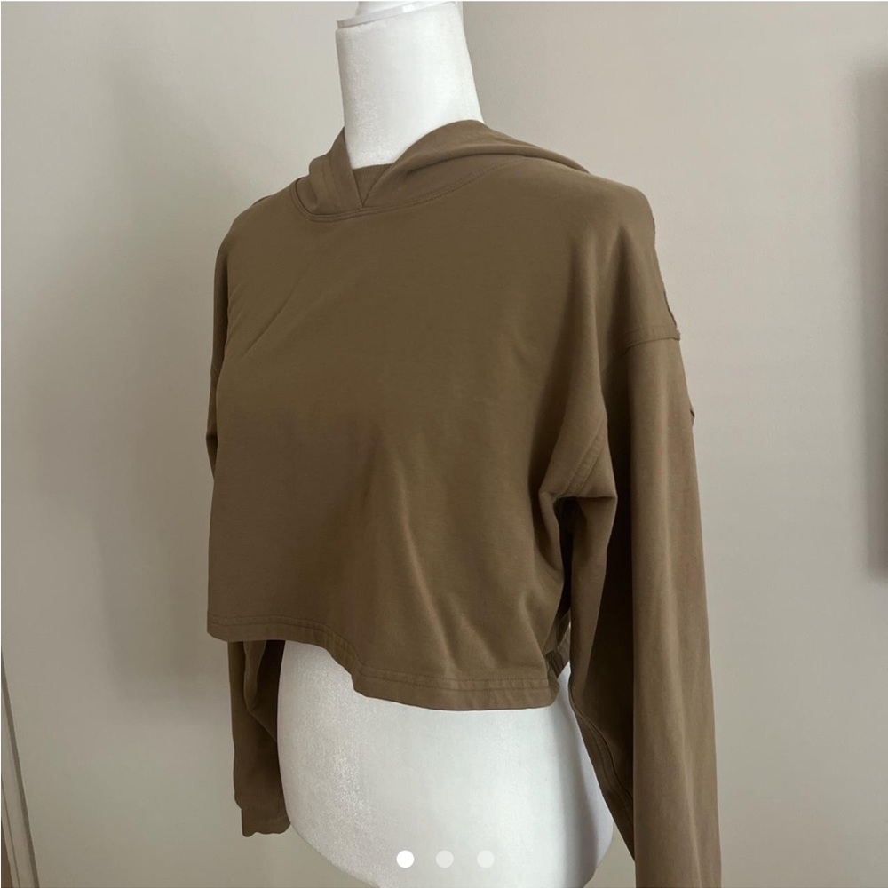 lulu crop hoodie